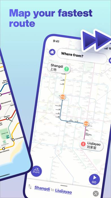 Mapway: City Journey Planner Capture d'écran de l'application #2
