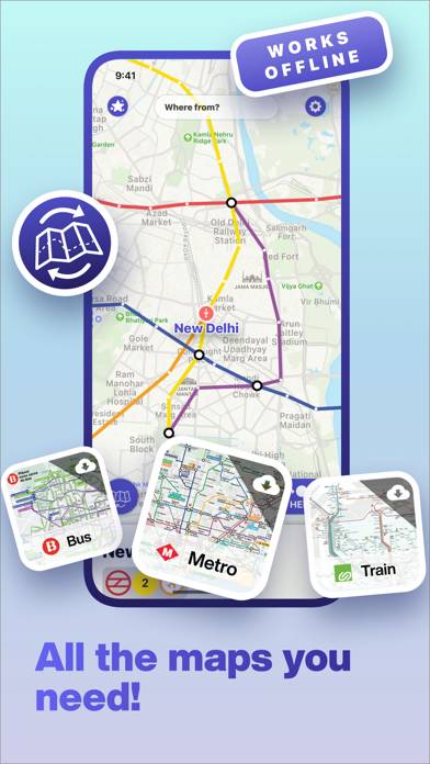 Mapway: City Journey Planner Schermata dell'app #6