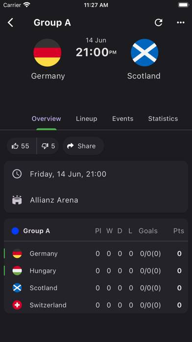 Eurocopa 2024 captura de pantalla