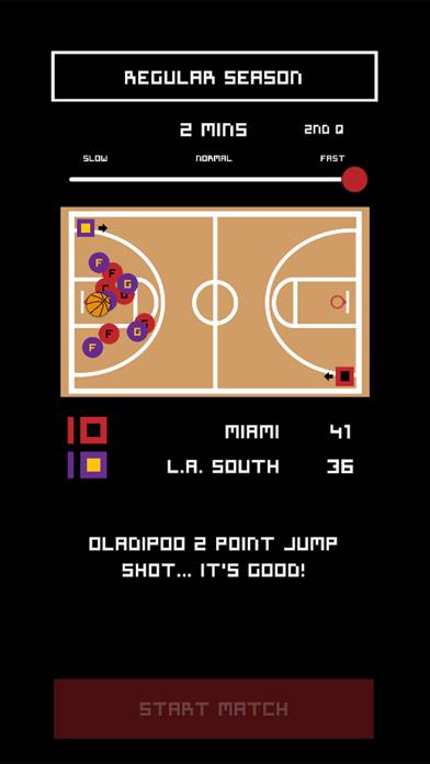 Retro Basketball Coach 2023 App screenshot #1
