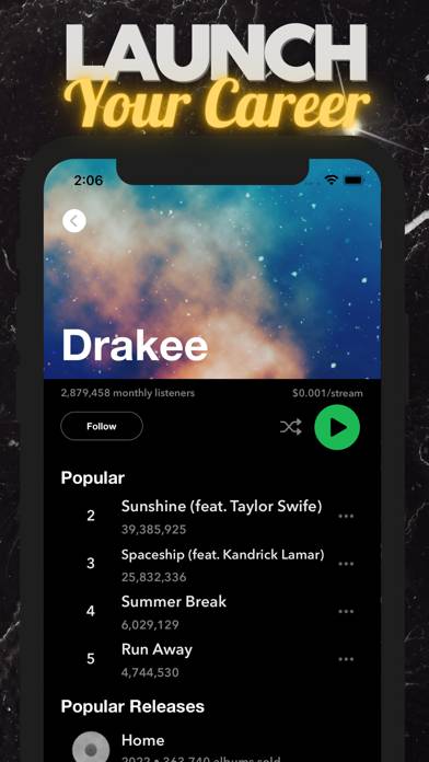 Music Star App screenshot #1