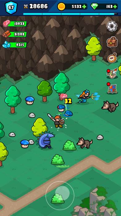 Rumble Heroes : Adventure RPG App screenshot #1