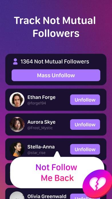 Massi: Mass Unfollow App screenshot