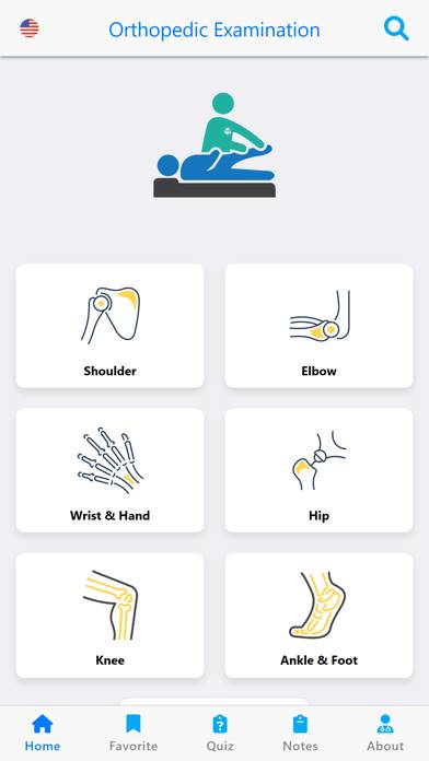 Orthopedic Examination Schermata dell'app #1