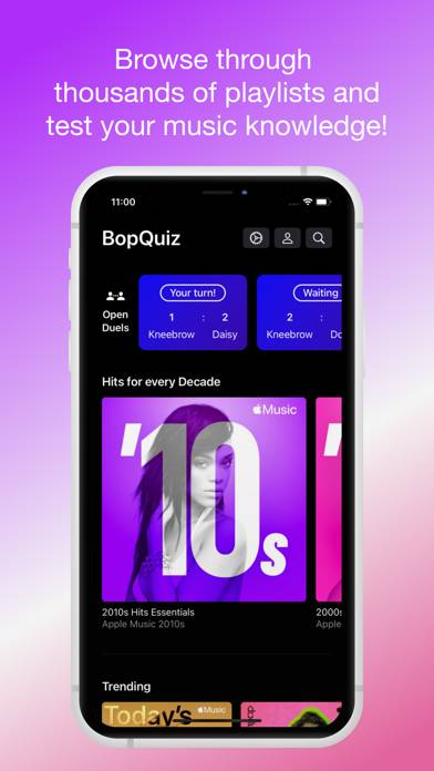 BopQuiz: Guess the Song App skärmdump #1