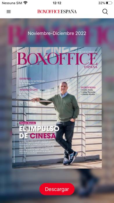 Box Office España Captura de pantalla de la aplicación #2