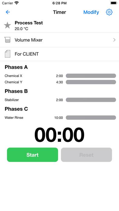 Phase Timer Pro Captura de pantalla de la aplicación