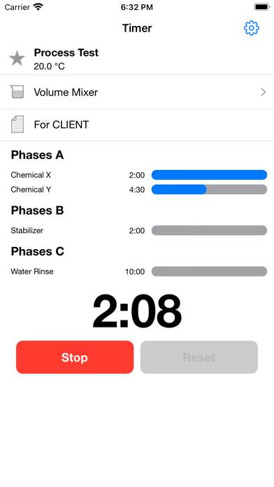 Phase Timer Pro Captura de pantalla de la aplicación #6