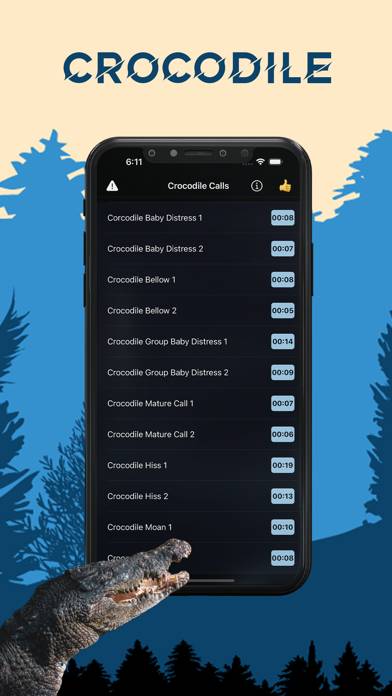 Crocodile Magnet Calls App screenshot #1