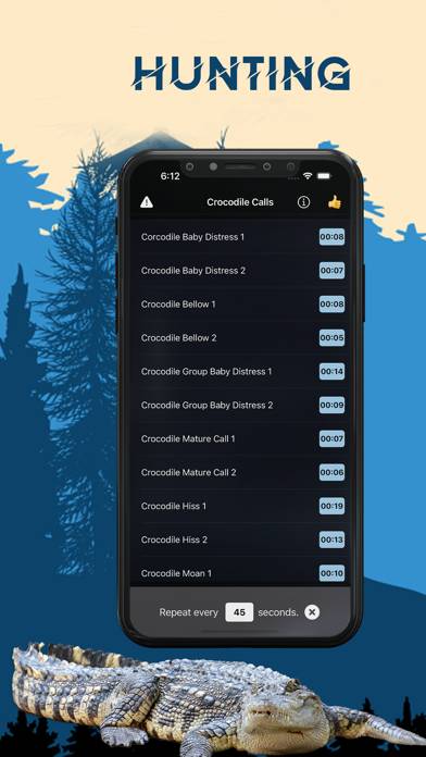 Crocodile Magnet Calls App screenshot #2