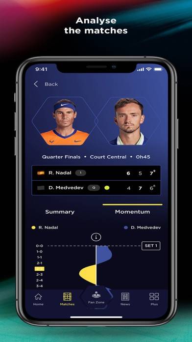 Rolex Paris Masters Capture d'écran de l'application