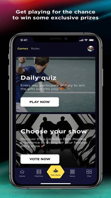 Rolex Paris Masters App screenshot #5