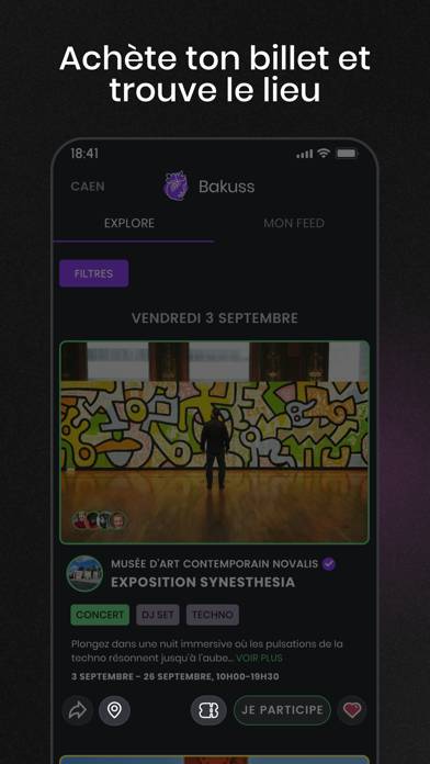 Bakuss Capture d'écran de l'application