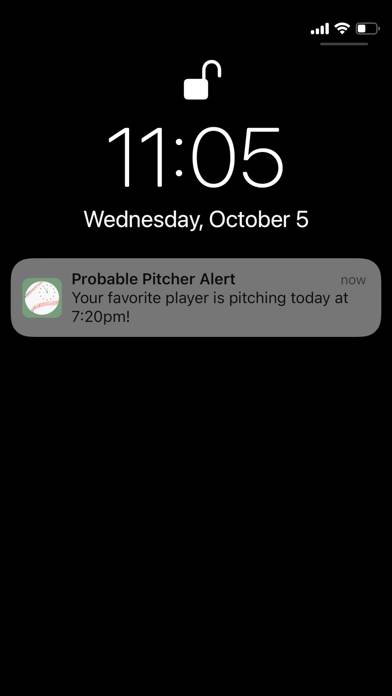 Probable Pitcher App screenshot #1