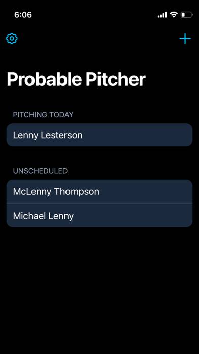 Probable Pitcher App screenshot #3