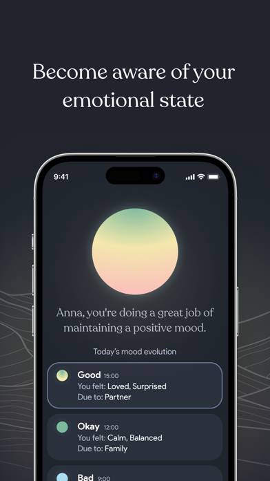 Moodlight App-Screenshot #1