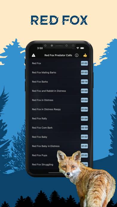 Red Fox Magnet Calls App-Screenshot #1