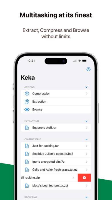 Keka Capture d'écran de l'application #5