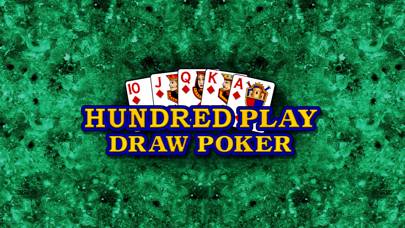 Hundred Play Draw Poker game screenshot