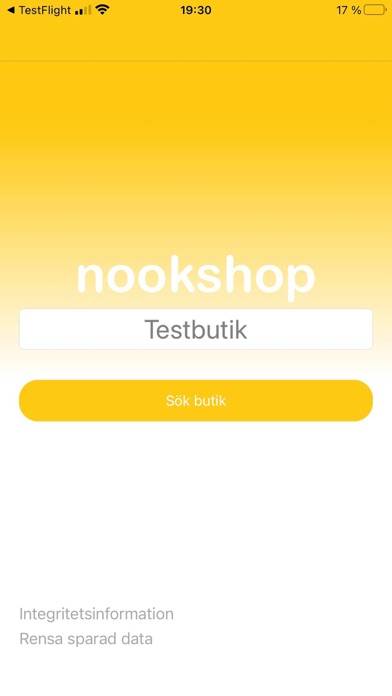 NookShop App skärmdump #1