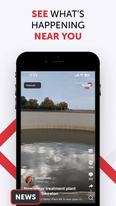 NOW Local Breaking News Feed App screenshot
