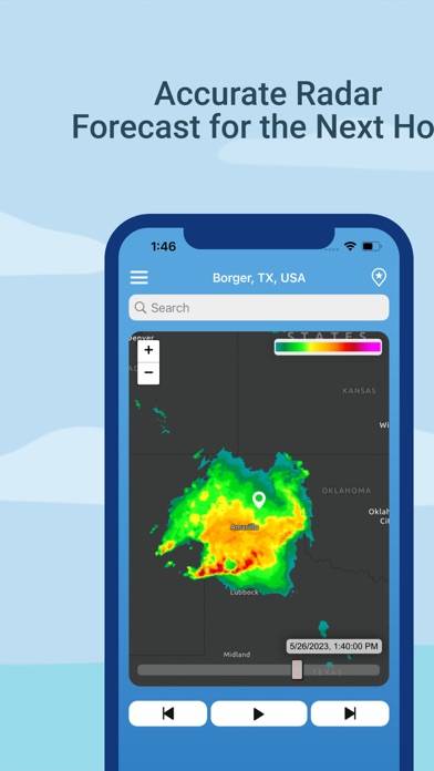 Hyperlocal Weather & Rain Map App screenshot #3