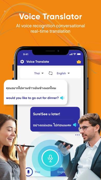 Voice,Photo & Text Translator App-Screenshot #1