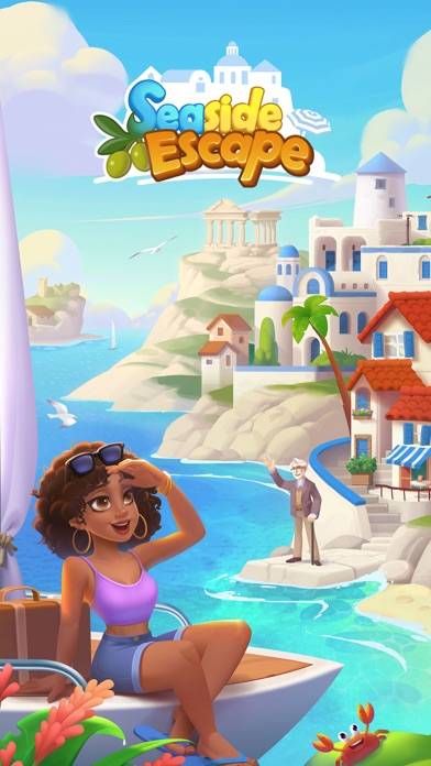 Seaside Escape: Merge & Story App skärmdump #6