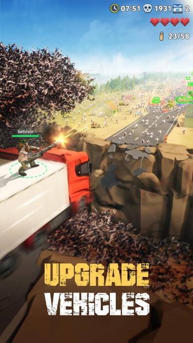 Zombie Waves-shooting game Uygulama ekran görüntüsü #2