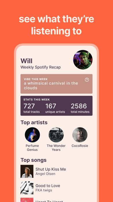 Superfan, the social music app App screenshot #3