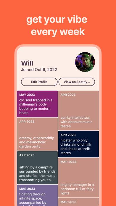 Superfan, the social music app App screenshot