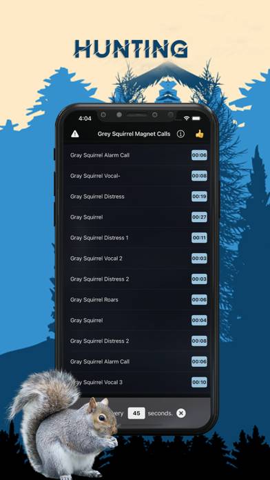 Gray Squirrel Magnet Calls App screenshot #2