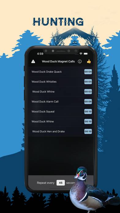 Wood Duck Magnet App screenshot