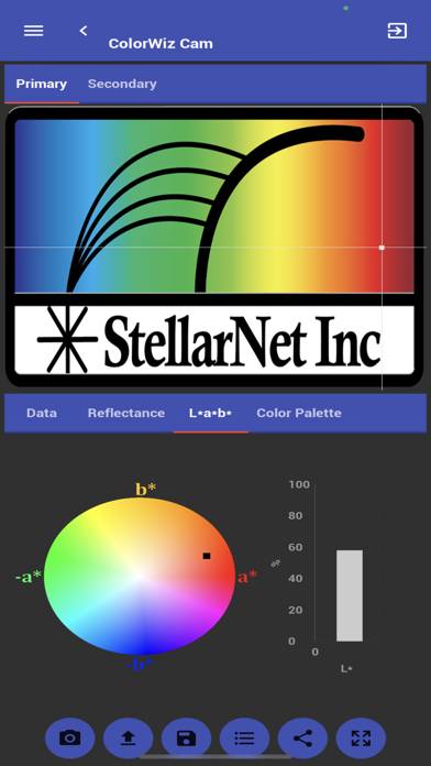 Colorwiz Cam App skärmdump