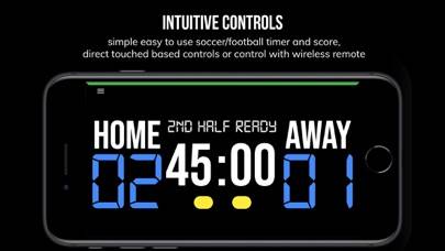 BT Soccer/Football Scoreboard Schermata dell'app #1