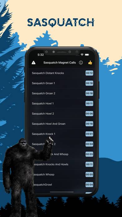 Sasquatch Hunting Calls App screenshot #1