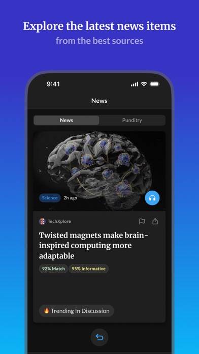 Otherweb: junk-free news App screenshot #3