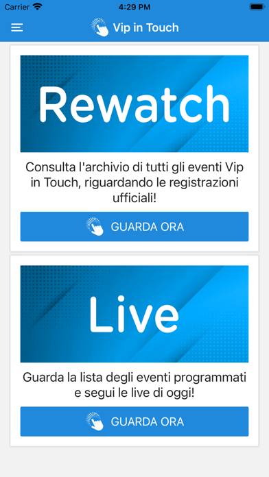 Vip in Touch immagine dello schermo #3