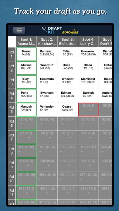 Fantasy Baseball Draft Kit '23 App screenshot #5