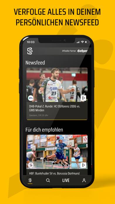 Sportdeutschland TV App screenshot #2