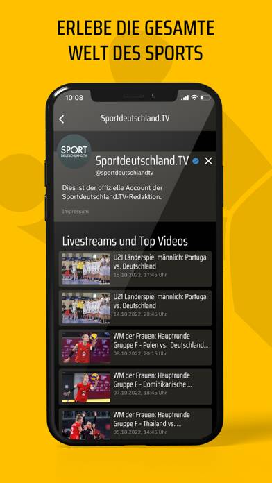 Sportdeutschland TV App screenshot #4