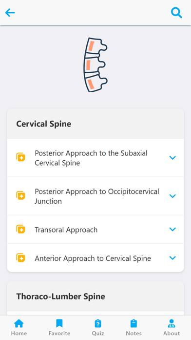 Orthopedic Surgery Approaches Schermata dell'app #3