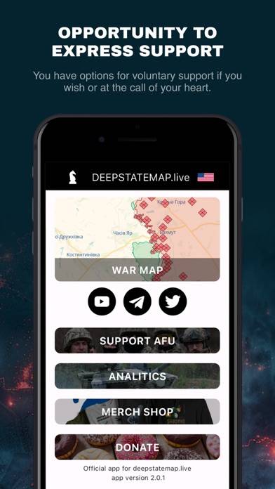 DeepStateMap App skärmdump