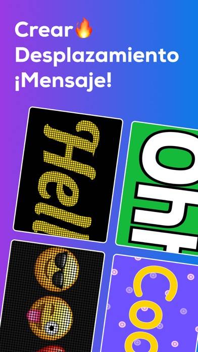 Letrero Led Digital Pantalla Captura de pantalla de la aplicación