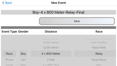 Track and Cross Country App screenshot