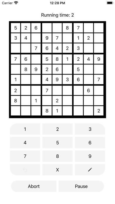 Sudoku Addicted 2 Spiel-Screenshot