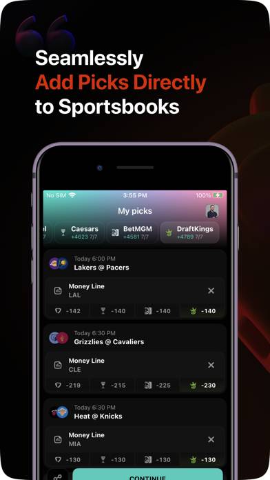 Outlier: Smart Sports Betting App screenshot