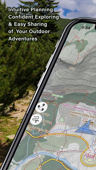 Hiking Logger: Offline Maps App screenshot #1