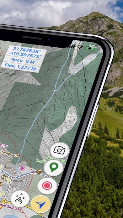 Hiking Logger: Offline Maps App screenshot