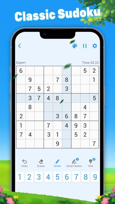 Sudoku Puzzle Game! capture d'écran